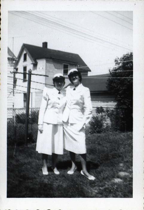 Photograph, Irene Conole and Janet in uniform