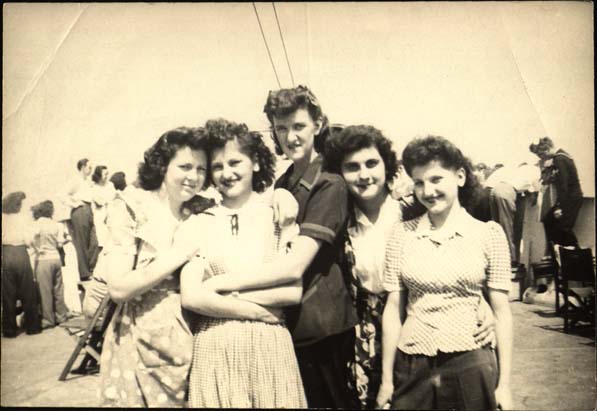 Photograph, Irene Conole and four women