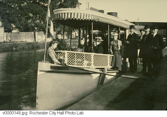 Photograph, Erie Canal boat