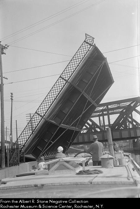 Photograph, Erie Canal lift bridge