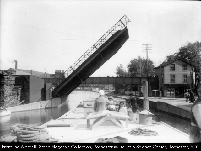 Photograph, Erie Canal lift bridge