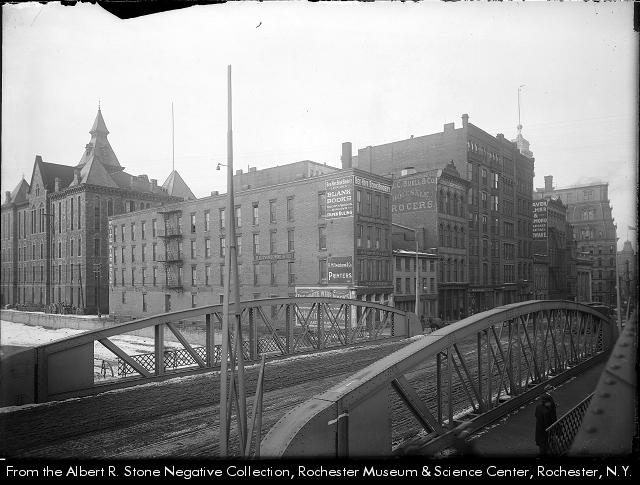 Photograph, Exchange Street canal bridge, Rochester, NY