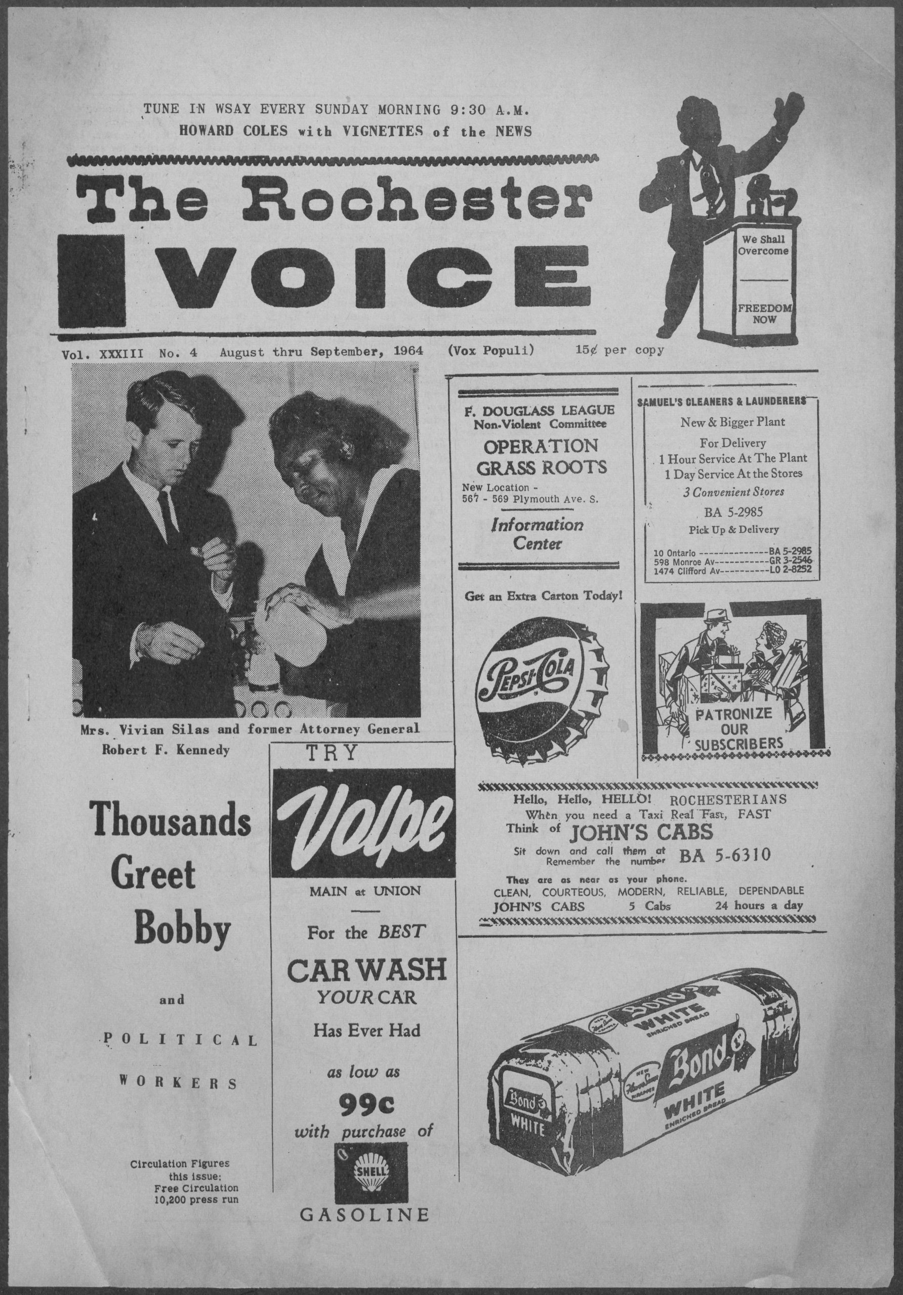 Newspaper, Rochester Voice, vol. 33, no. 4